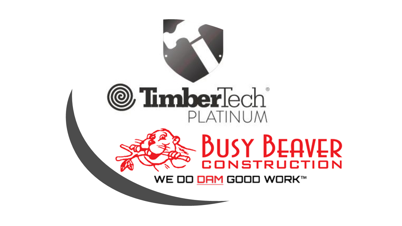 Busy Beaver Construction - TimberTech Platinum Builder Award - Calgary's Top Deck Builder