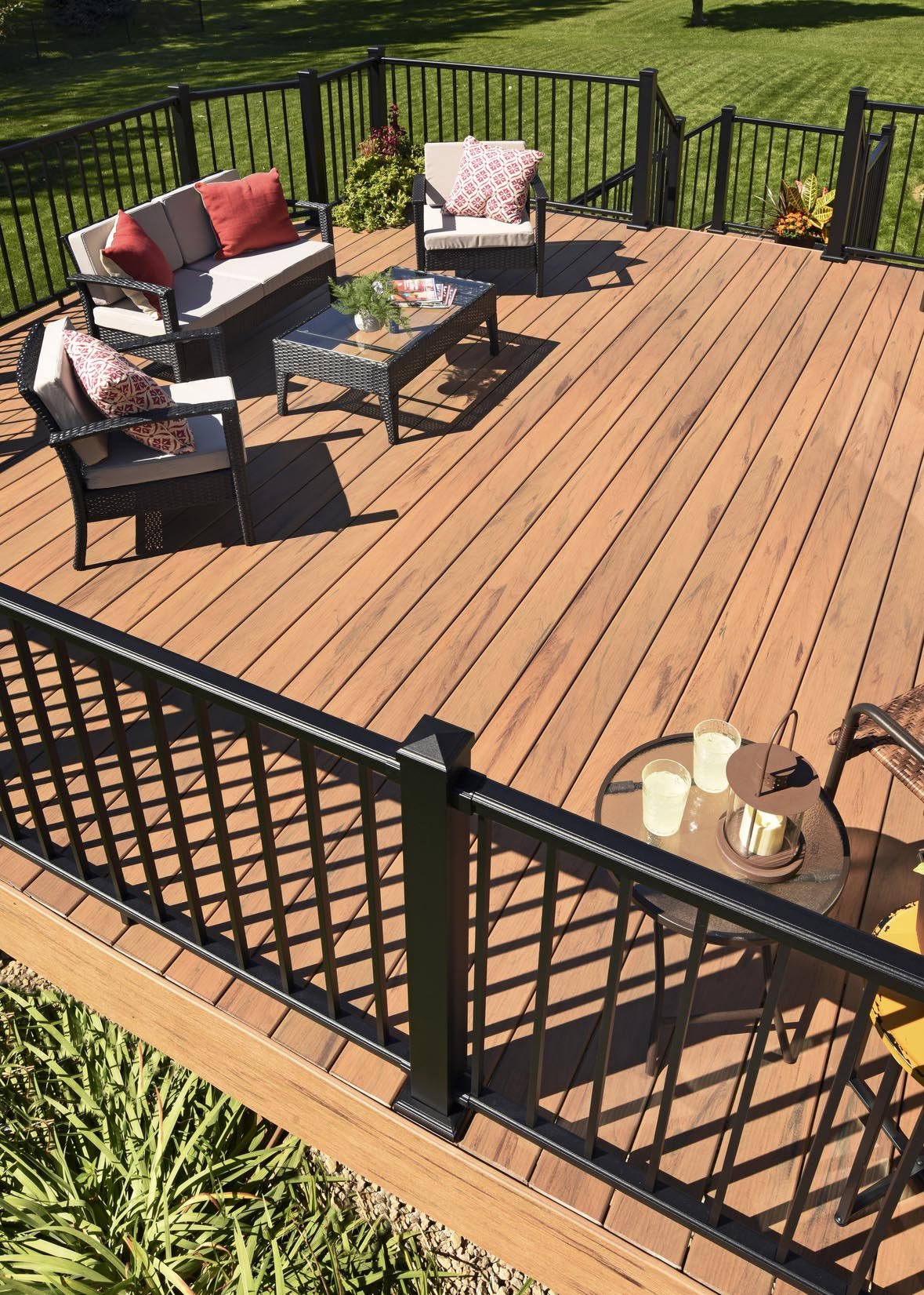 Custom deck and outdoor living space by Busy Beaver Construction - Calgary's premier deck builder - Slide 1